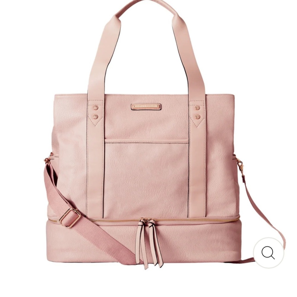 Poppy & Peonies Blush Voyager Bag